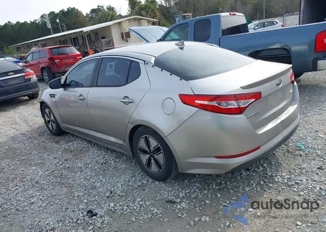 2012 Kia Optima Hybrid Ex из США, поврежденный, VIN KNAGM4AD7C5018740